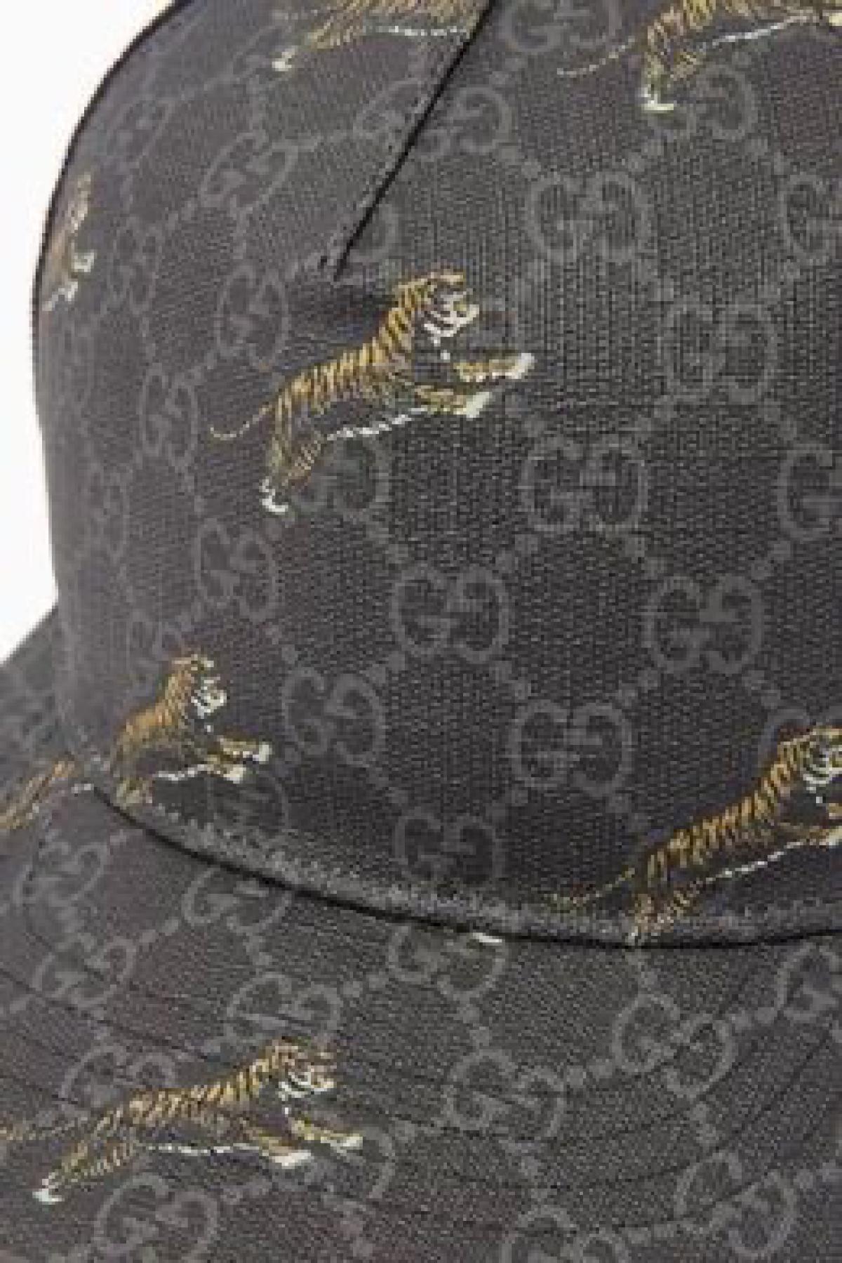 Gucci tiger print cap on sale